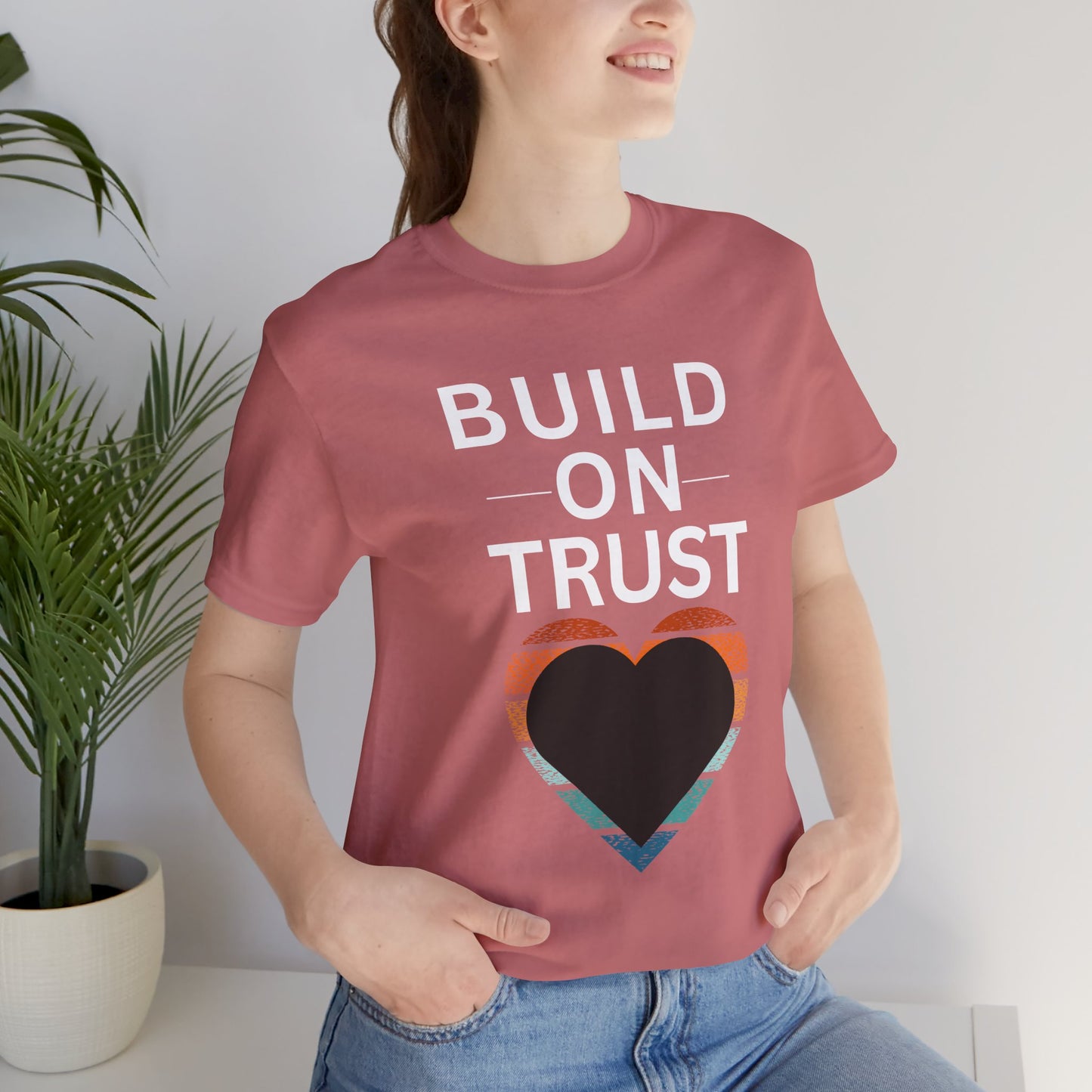 Build On Trust T-Shirt – Leadership Integrity Statement Tee