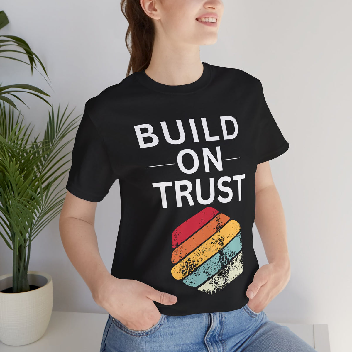 Build On Trust T-Shirt – Leadership Integrity Statement Tee