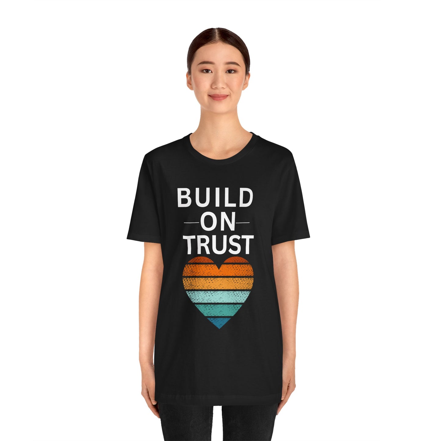 Build On Trust T-Shirt – Leadership Integrity Statement Tee