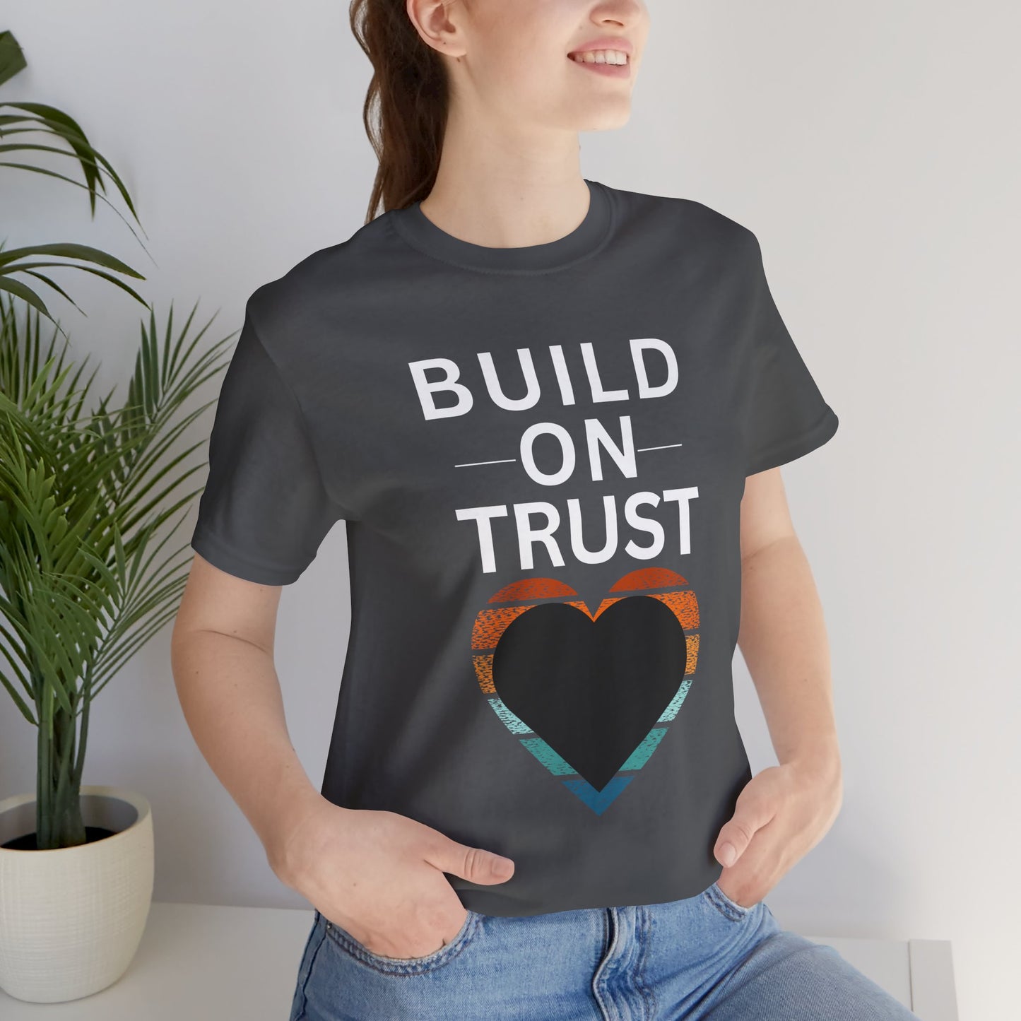 Build On Trust T-Shirt – Leadership Integrity Statement Tee