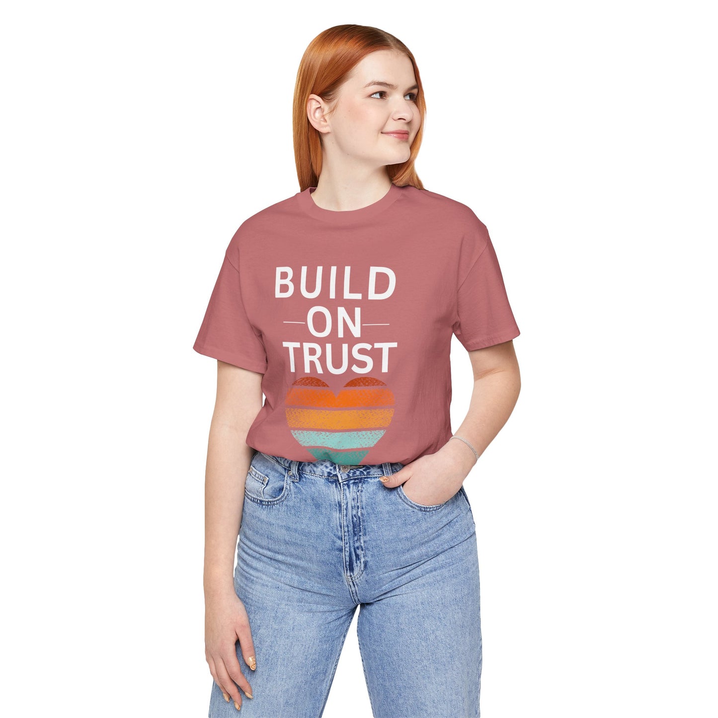 Build On Trust T-Shirt – Leadership Integrity Statement Tee