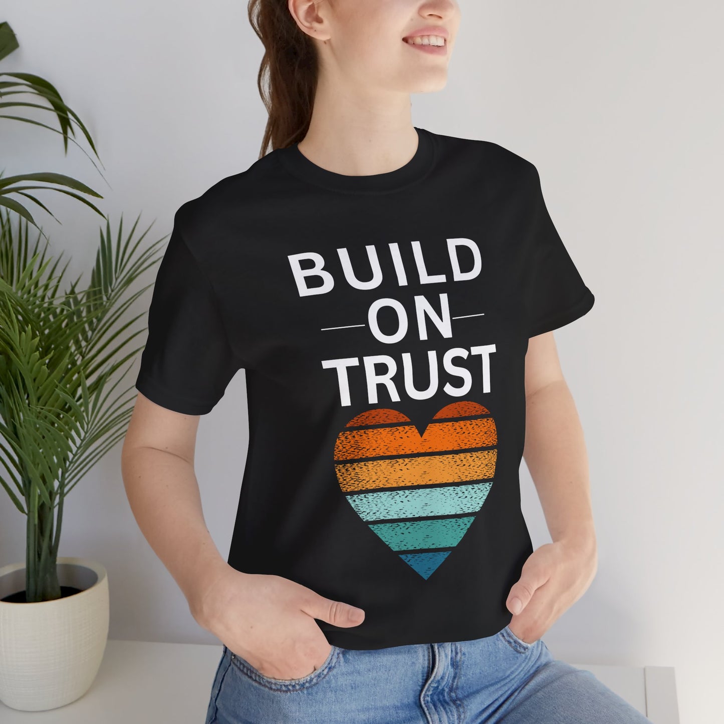 Build On Trust T-Shirt – Leadership Integrity Statement Tee